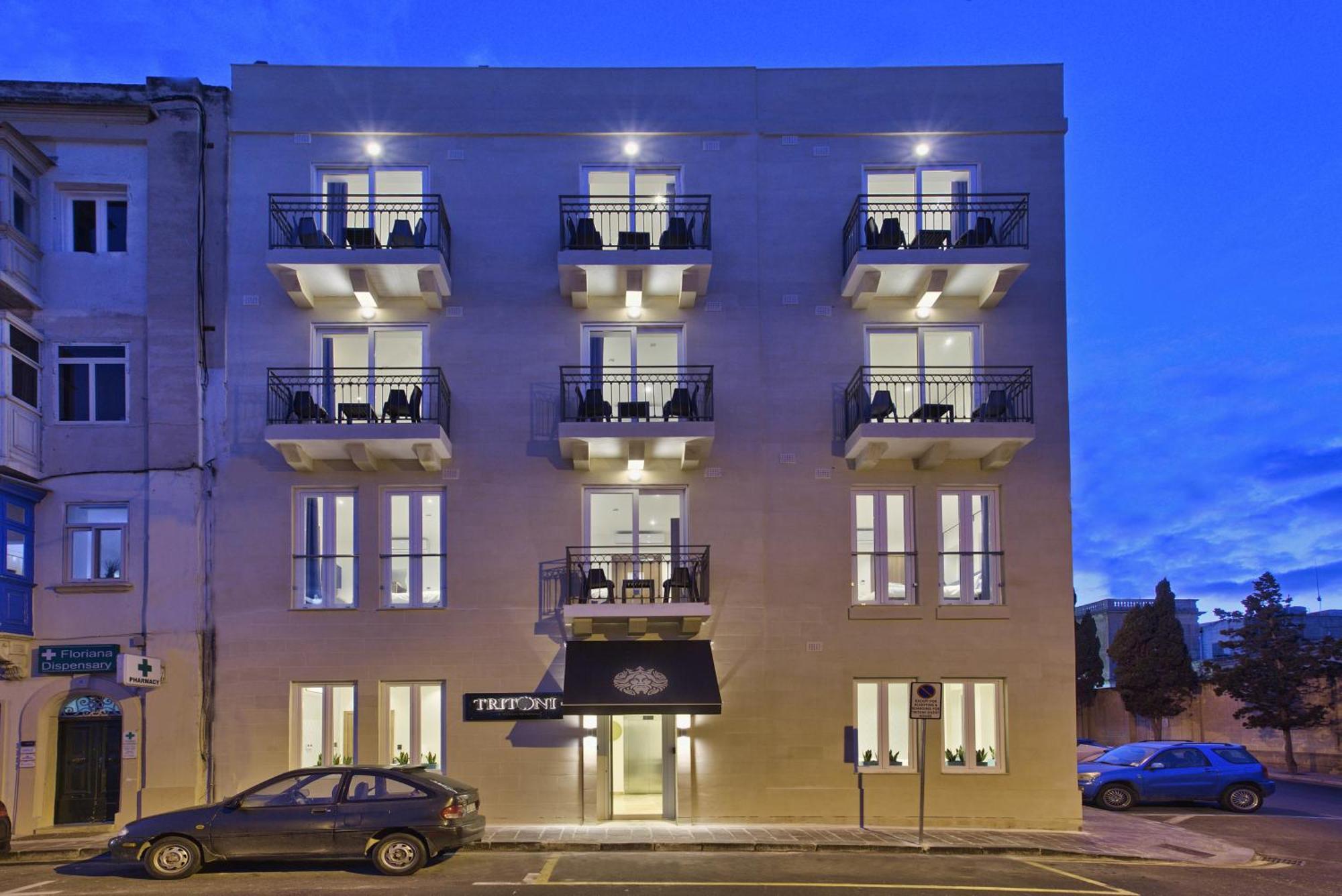 Tritoni Valletta Boutique Hotel Il-Furjana Dış mekan fotoğraf
